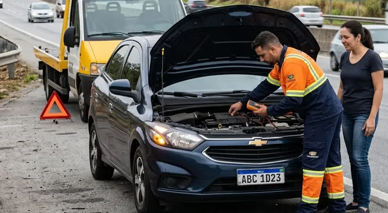 Auto socorro 24h em Paulista – pane elétrica, mecânica e bateria fraca